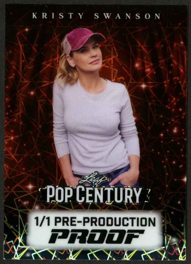 Khristy Swanson Leaf Pop Century Pre-production Proof 1/1
