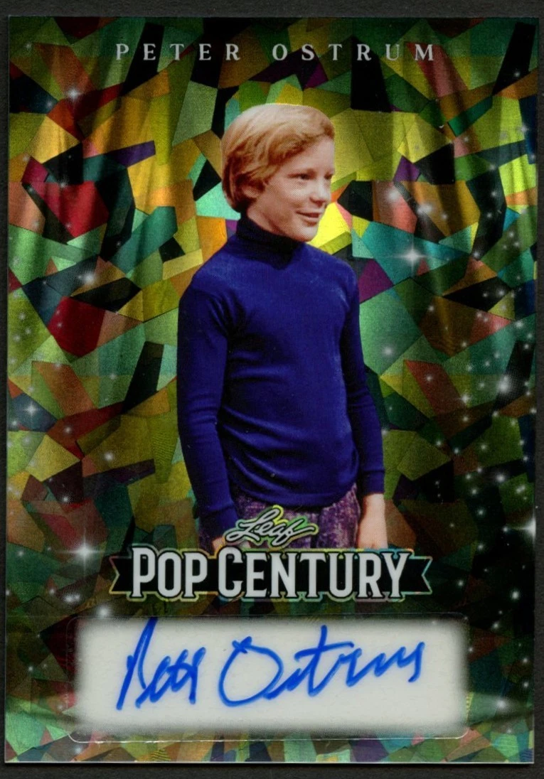 Peter Ostrum signed autograph 2026 Leaf Pop Century Card 15/25
