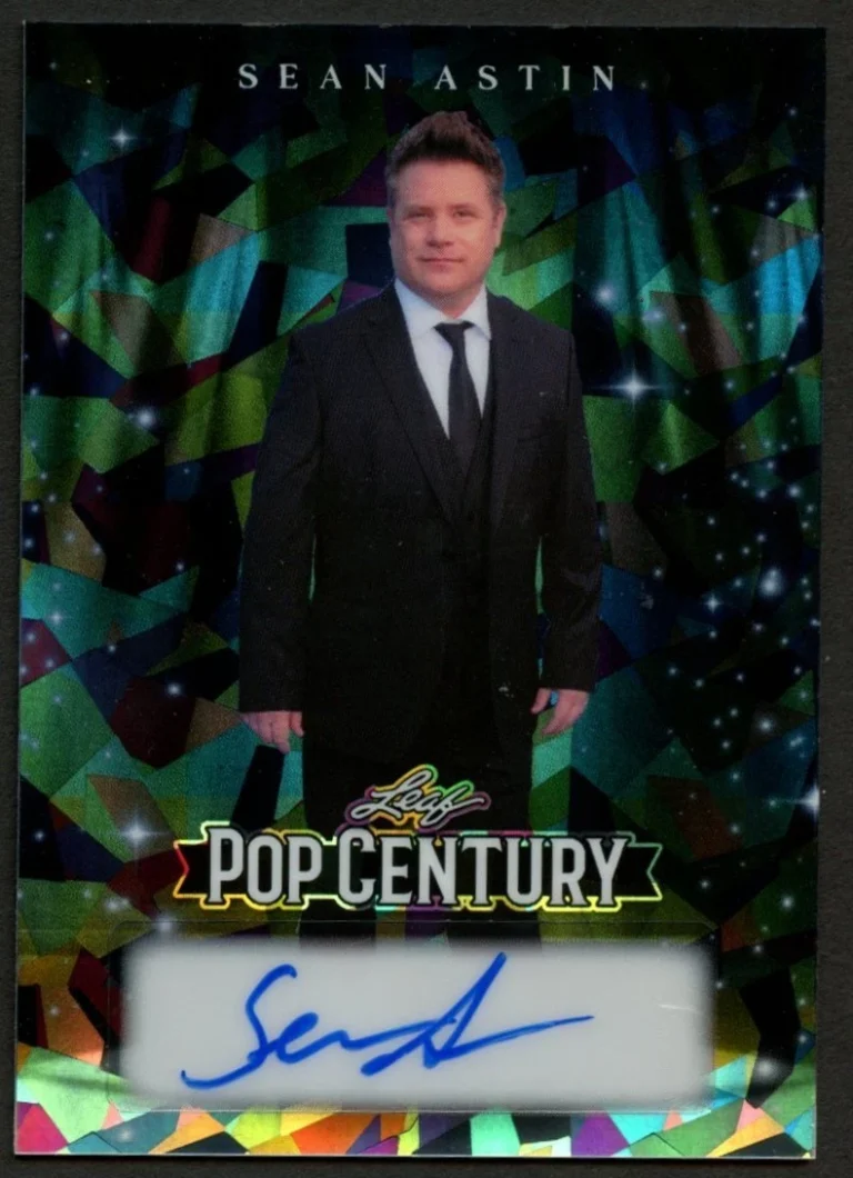 Sean Astin signed autograph 2026 Leaf Pop Century Card 9/15