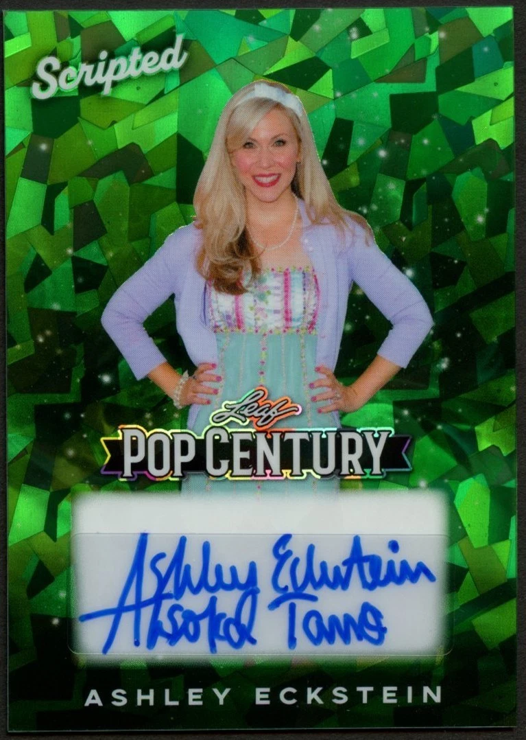 Ashley Eckstein signed autograph auto 2026 Leaf Pop Century Scripted Card 1/3