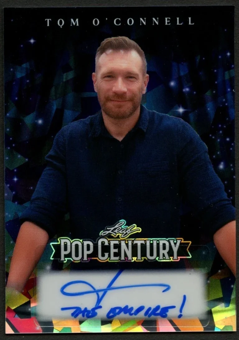 Tom O'Connell signed autograph 2026 Leaf Pop Century Card 2/5