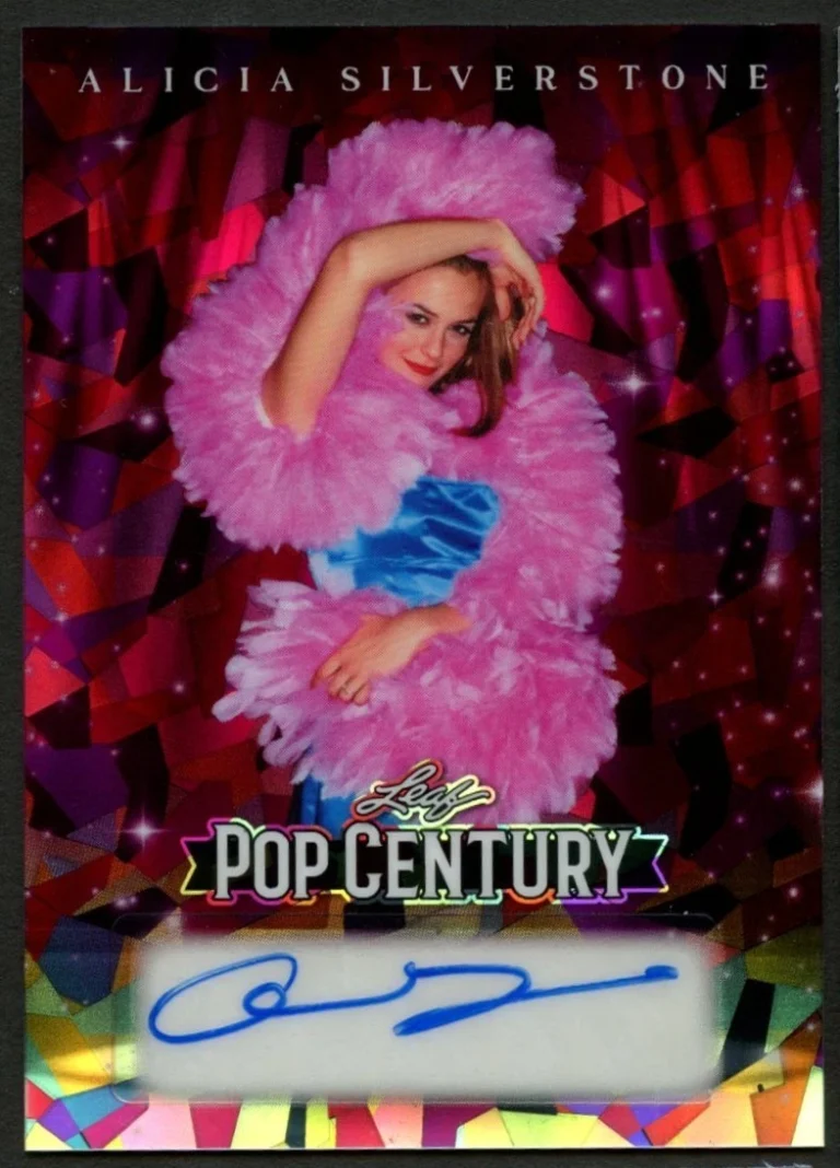 Alicia Silverstone signed autograph 2026 Leaf Pop Century Card 4/6