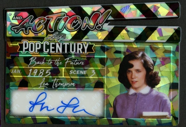 Lea Thompson signed autograph auto 2026 Leaf Pop Century Action Card 5/5