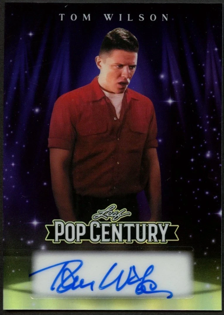 Tom Wilson signed autograph 2026 Leaf Pop Century Card 7/7
