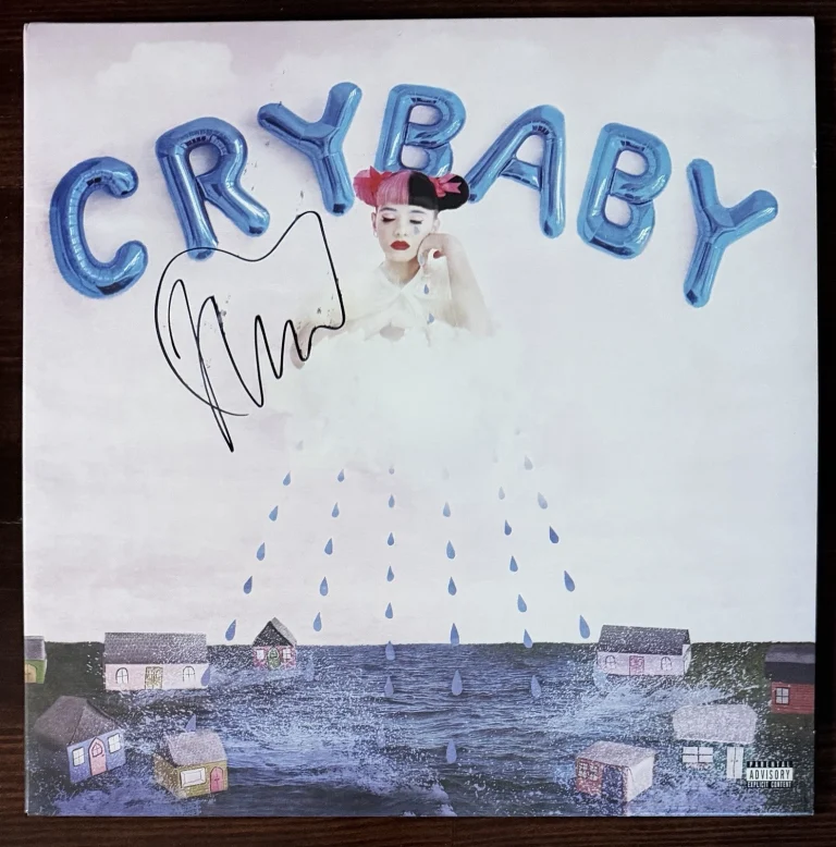 Melanie Martinez SIGNED Crybaby Album Vinyl LP AUTOGRAPH COVER BAS Beckett COA