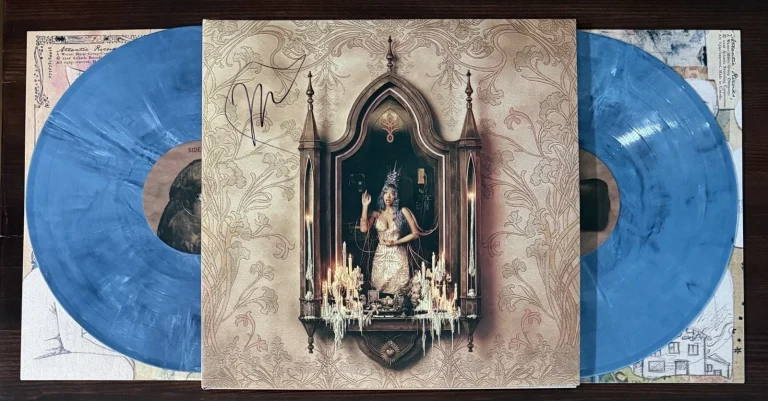 Melanie Martinez SIGNED Hades Album Blue Vinyl AUTOGRAPH COVER BAS Beckett COA