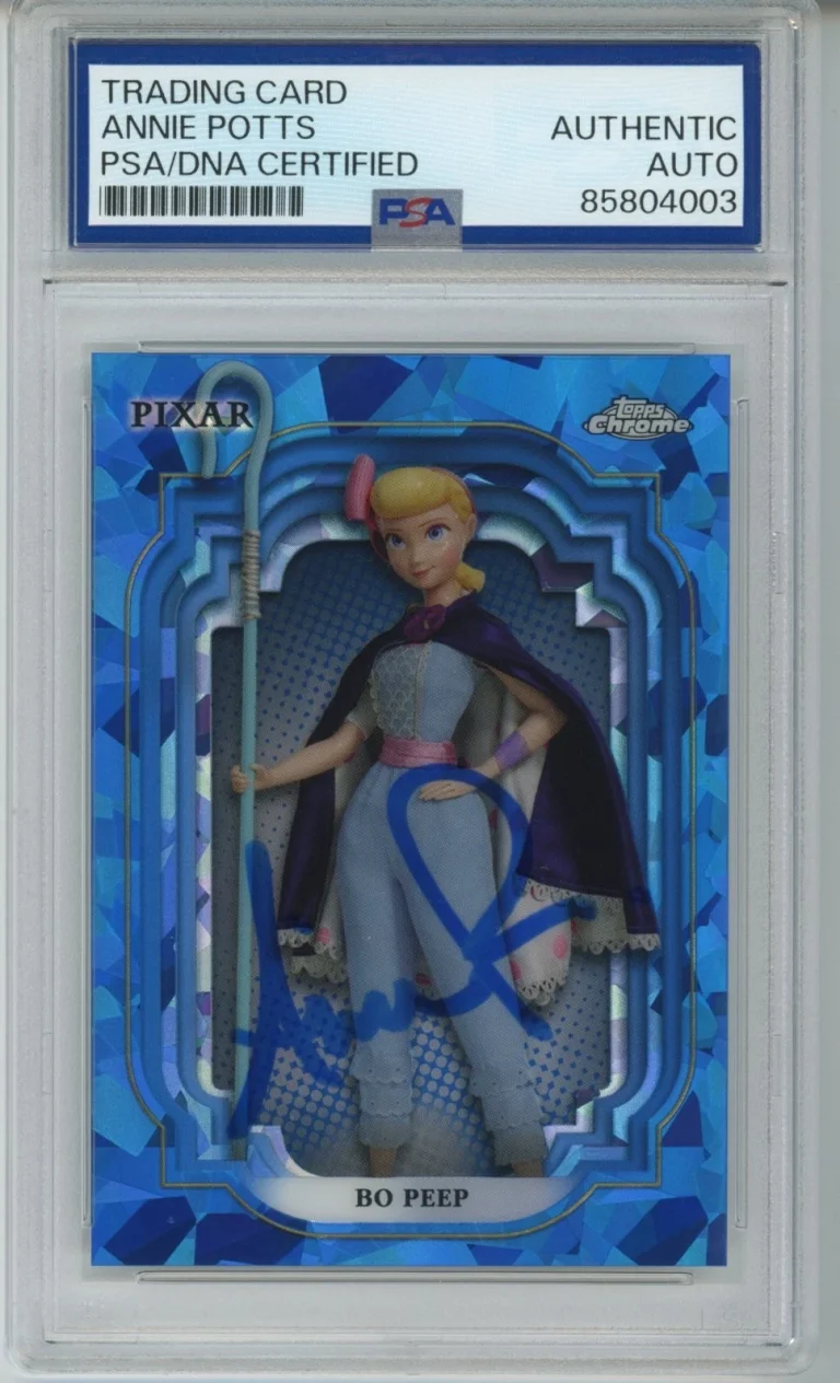 2024 TOPPS CHROME SAPPHIRE DISNEY SIGNED BO PEEP ANNIE POTTS PSA DNA COA AUTO