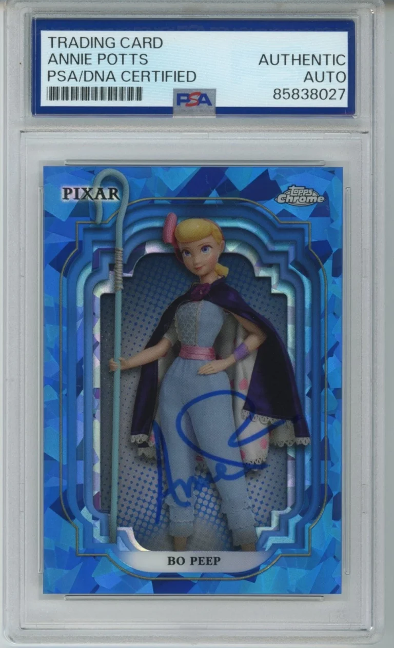 2024 TOPPS CHROME SAPPHIRE DISNEY SIGNED BO PEEP ANNIE POTTS PSA DNA AUTOGRAPH