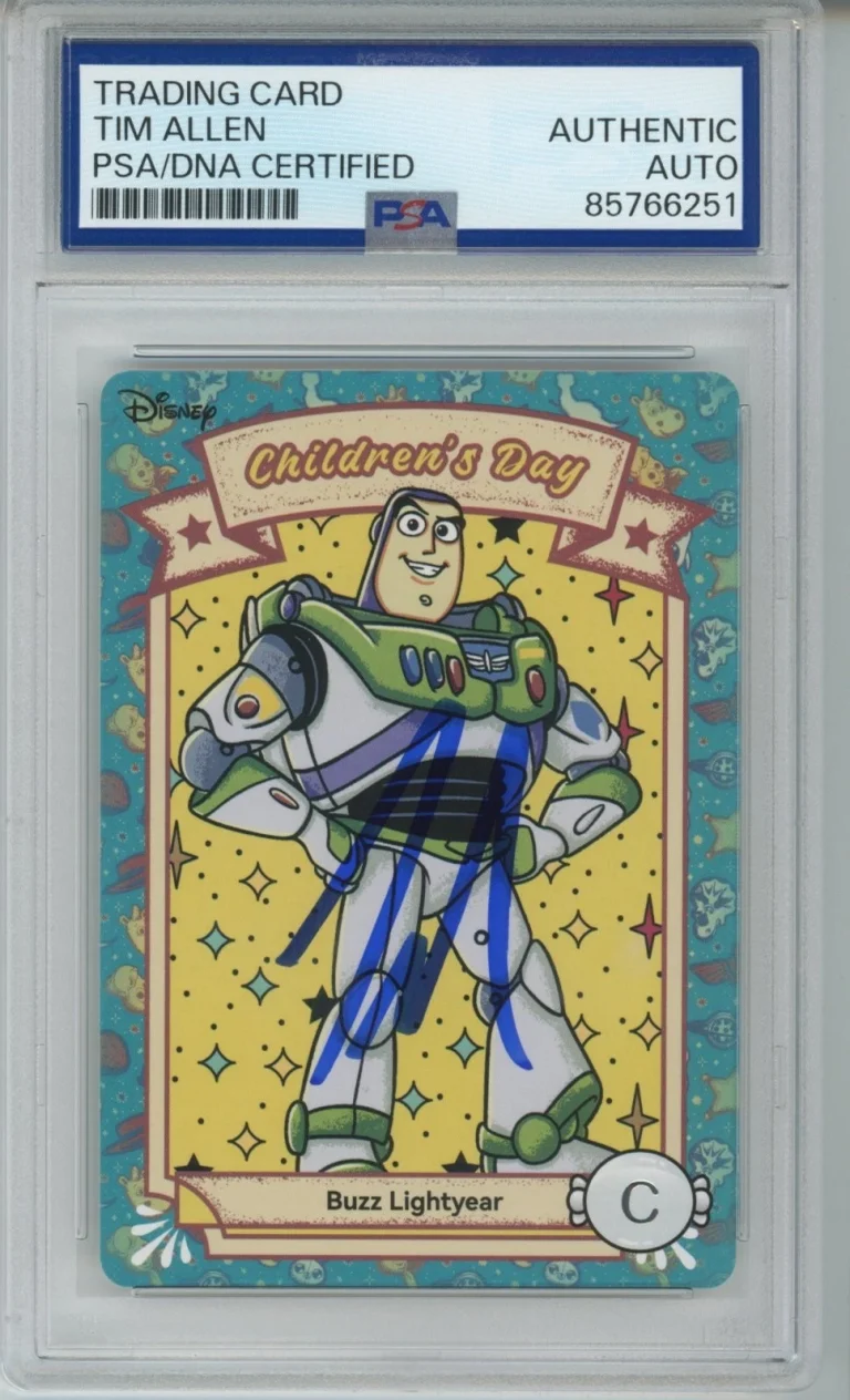 2024 KAKAWOW DISNEY CHILDRENS DAY BUZZ LIGHTYEAR SIGNED TIM ALLEN PSA DNA COA