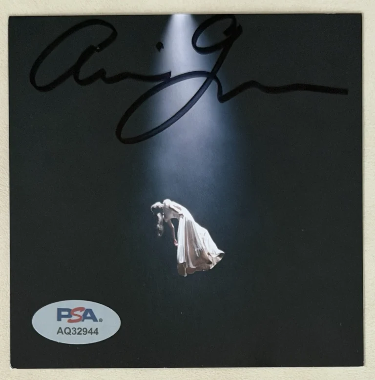 Ariana Grande SIGNED Eternal Sunshine Deluxe CD Floating Picture CD PSA DNA COA