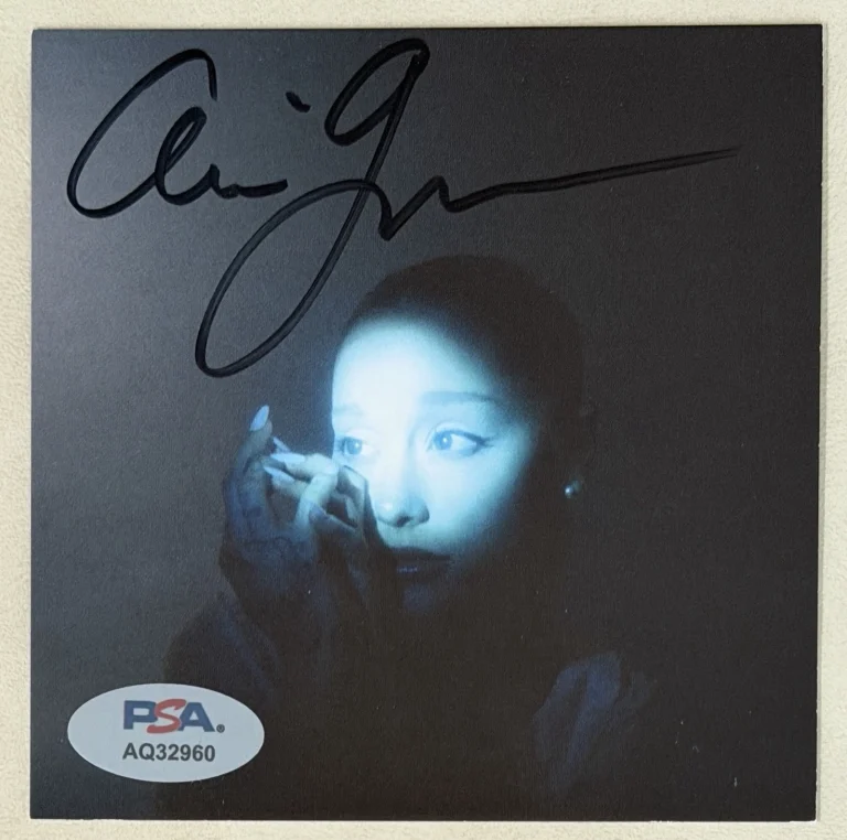 Ariana Grande SIGNED Eternal Sunshine Deluxe Picture & CD PSA DNA COA Autograph