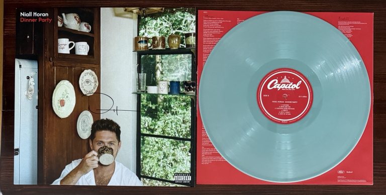 Niall Horan SIGNED Dinner Party Album AUTOGRAPH Vinyl COVER BAS Beckett COA