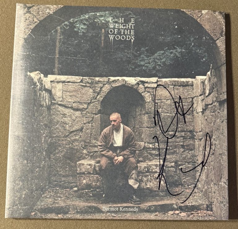 DERMOT KENNEDY SIGNED WEIGHT OF THE WOODS VINYL ALBUM AUTOGRAPH AUTHENTIC COA