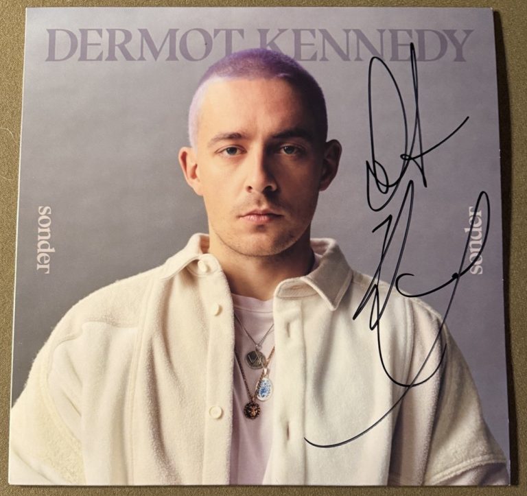 DERMOT KENNEDY SIGNED SONDER VINYL ALBUM AUTOGRAPH AUTHENTIC COA