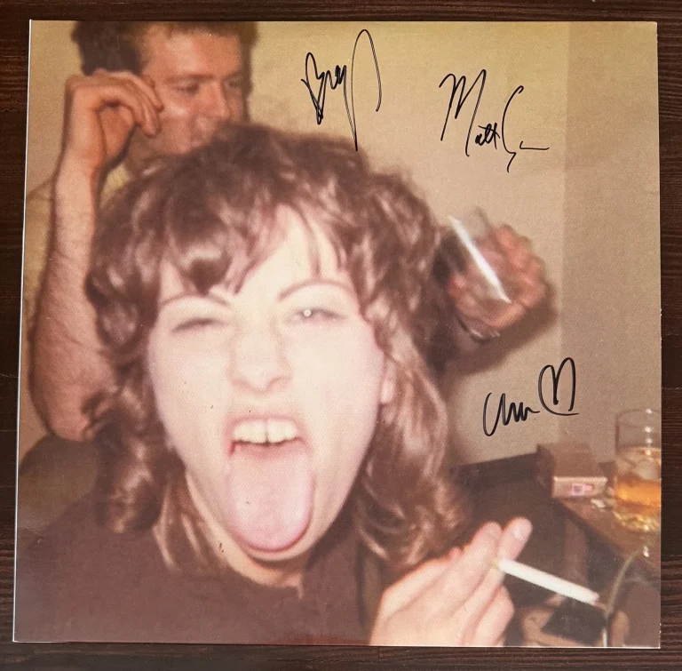 Joyce Manor BAND SIGNED I Used To Go Bar Vinyl COVER BAS Beckett COA Autograph