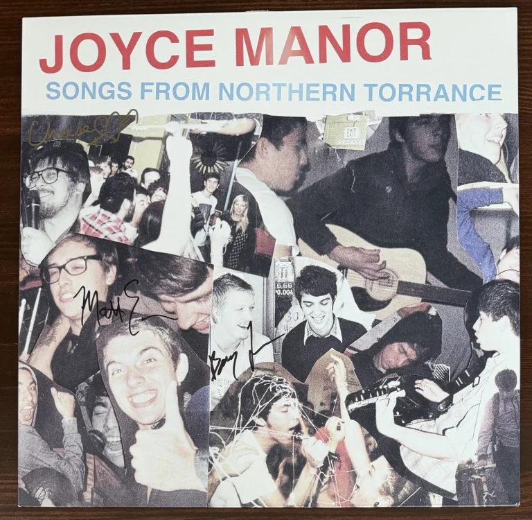 Joyce Manor BAND SIGNED Northern Torrance Vinyl COVER BAS Beckett COA Autograph