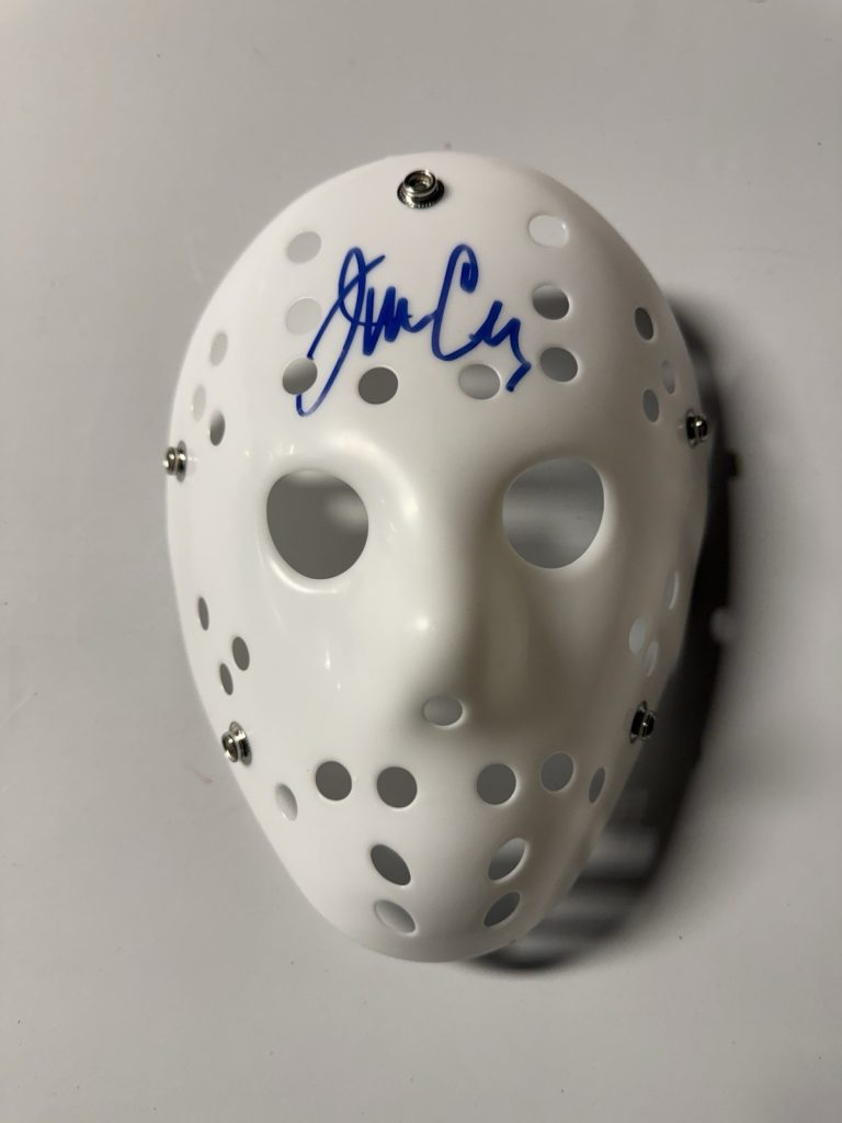 JIM CRAIG SIGNED REPLICA MASK USA OLYMPICS HOCKEY AUTOGRAPHED MIRACLE ON ICE COA