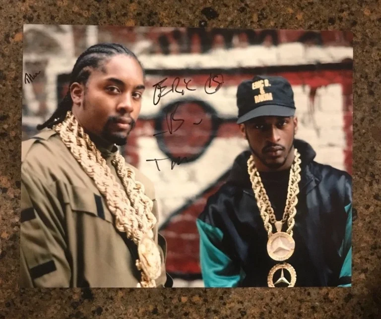 * ERIC B * signed autographed 11x14 photo * ERIC B. & RAKIM * PROOF * 1