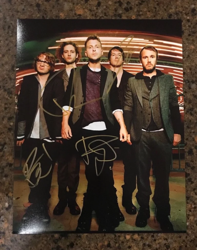 * ONE REPUBLIC * signed autographed 11x14 photo * RYAN TEDDER + 3 * PROOF * 1