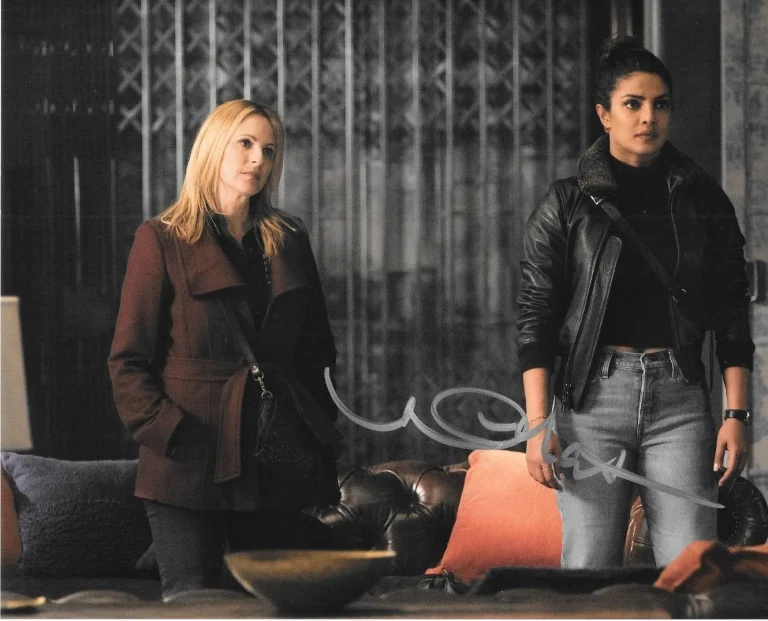 * MARLEE MATLIN * signed 8x10 photo * QUANTICO * 1