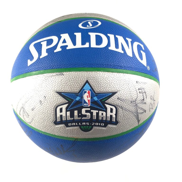 2010 NBA All Star Signed Basketball PSA/DNA Autographed Ball LOA