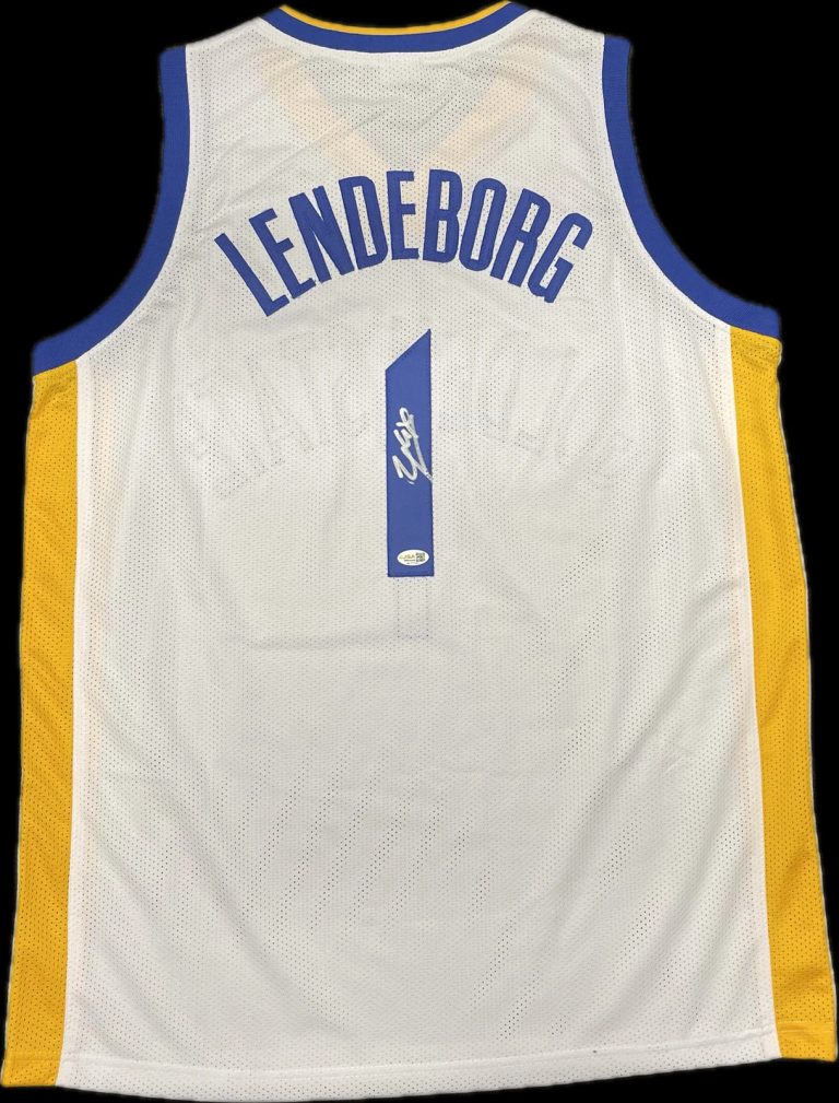 Yaxel Lendeborg Signed Jersey JSA UAB Blazers Autographed