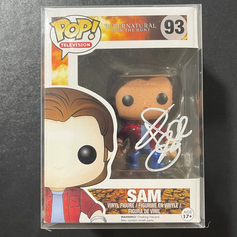 Jared Padalecki Signed Sam Winchester Supernatural Funko Pop! #93 PSA