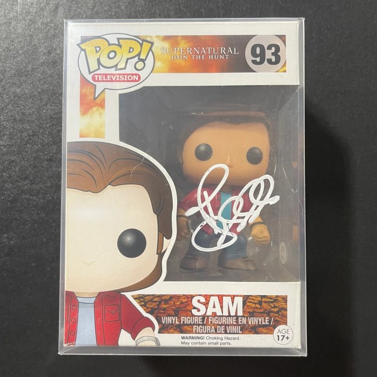 Jared Padalecki Signed Sam Winchester Supernatural Funko Pop! #93 PSA