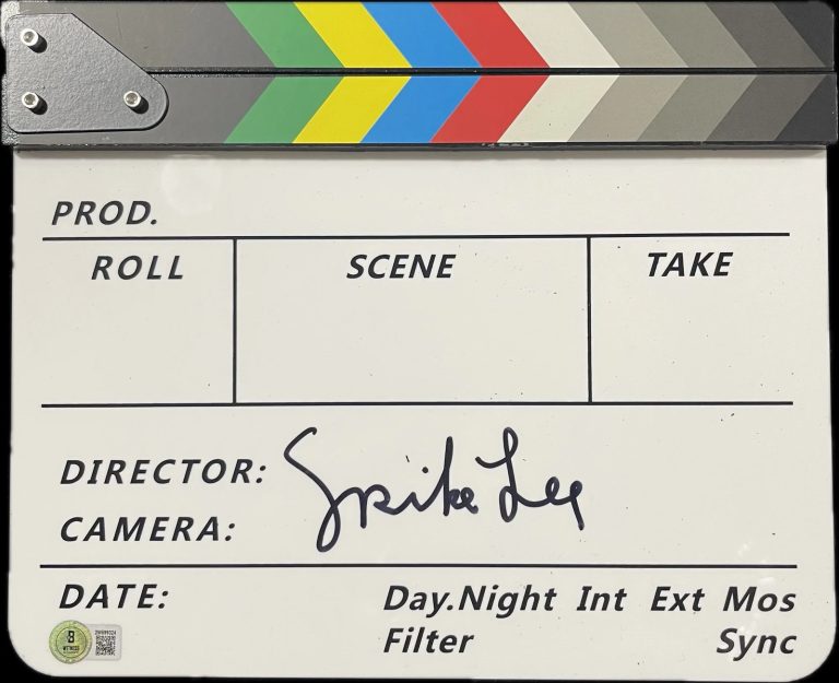 Spike Lee Signed Clapboard BAS Autographed