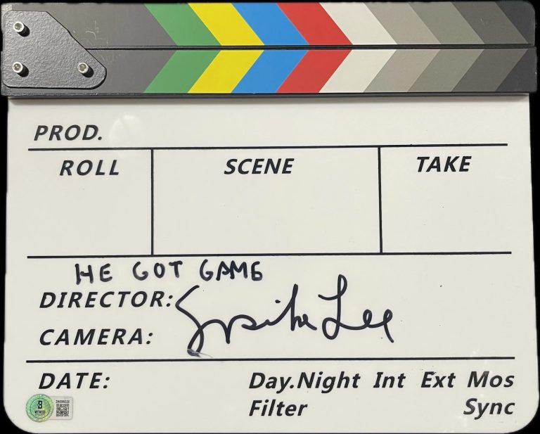 Spike Lee Signed Clapboard BAS Autographed