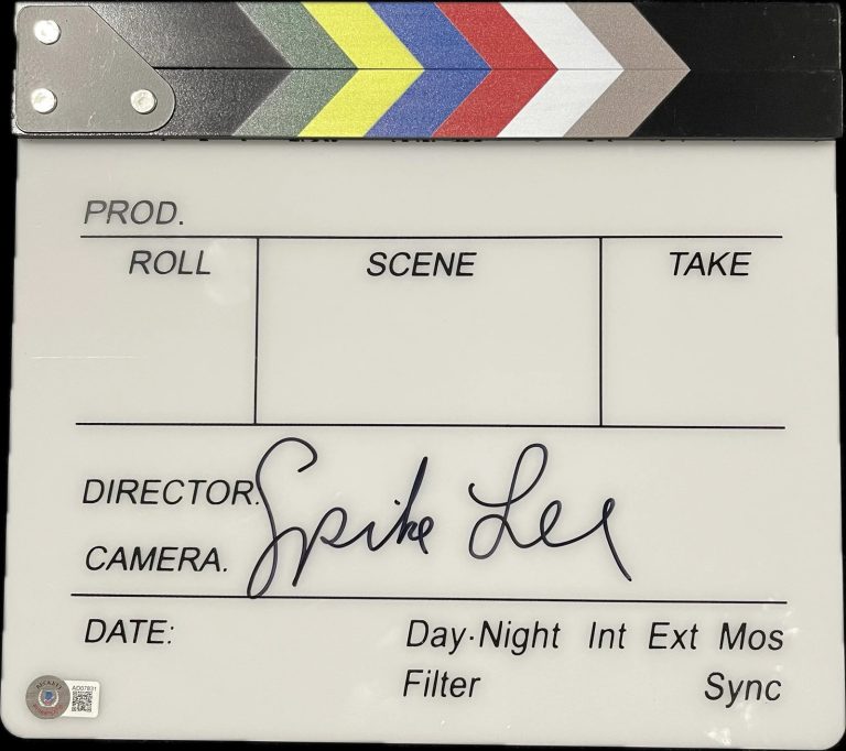 Spike Lee Signed Clapboard BAS Autographed