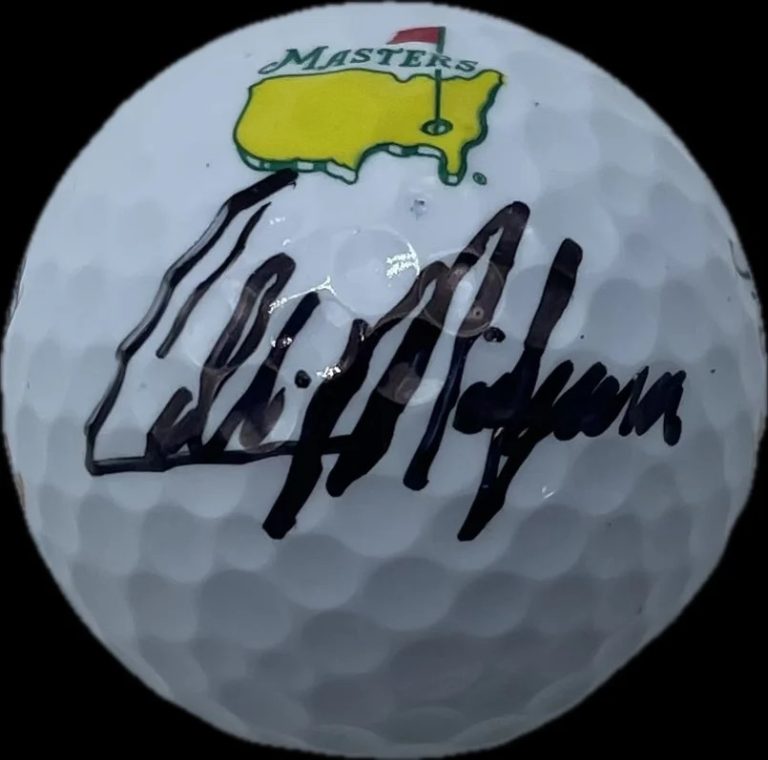 Collin Morikawa Signed Golf Ball JSA Autographed