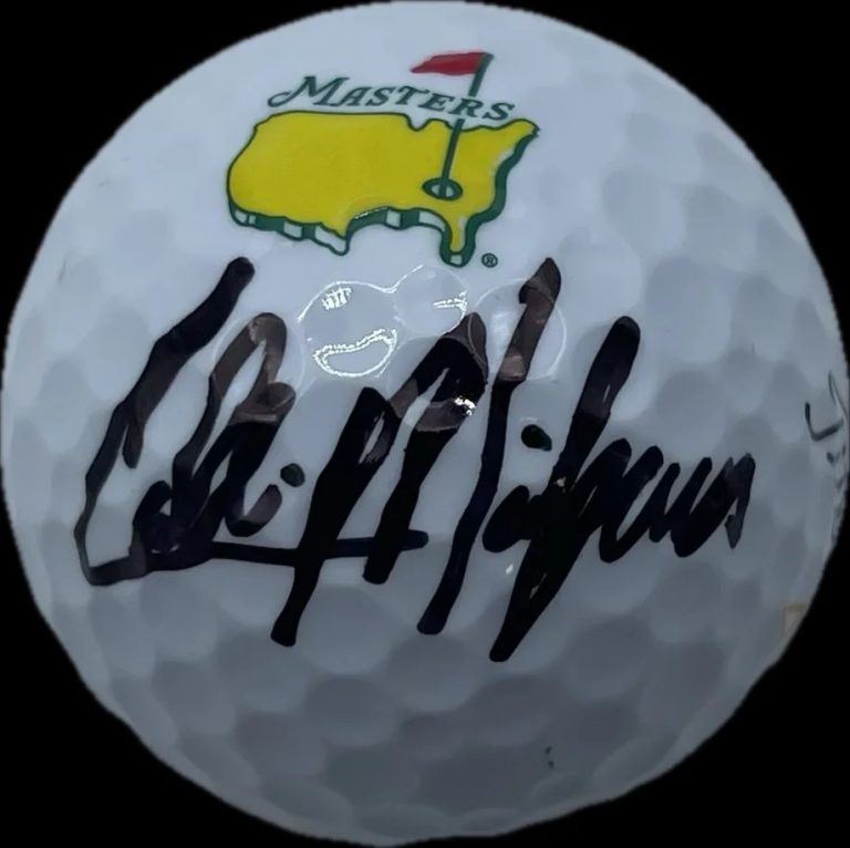Collin Morikawa Signed Golf Ball JSA Autographed