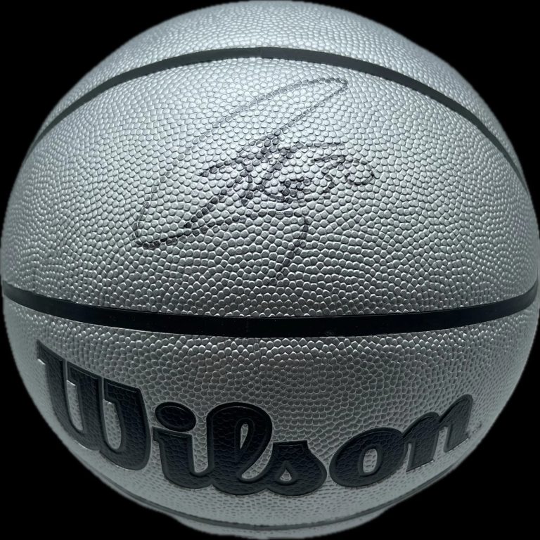 Stephen Curry Golden State Warriors Signed Basketball NBA PSA