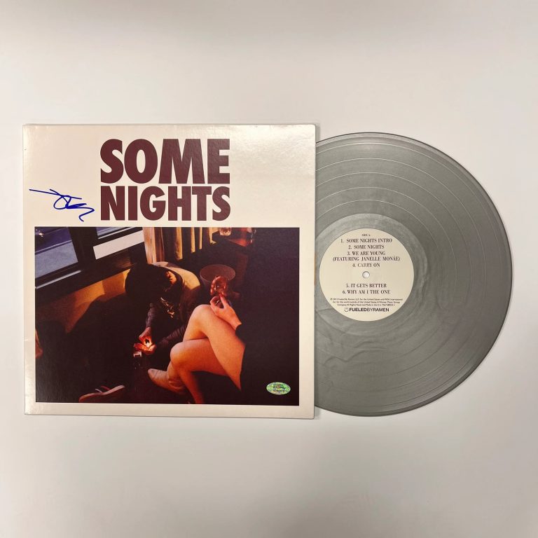 Jack Antonoff Signed Some Nights by fun. Vinyl Album PSA Authographed