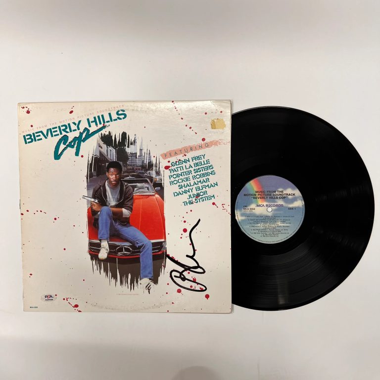Paul Reiser Signed Beverly Hills Cop Vinyl Album PSA Authographed