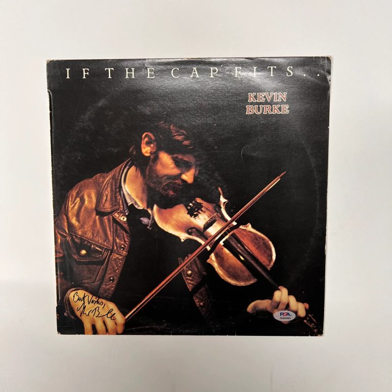 Kevin Burke Signed If The Cap Fits... Vinyl Album Cover PSA Autographed