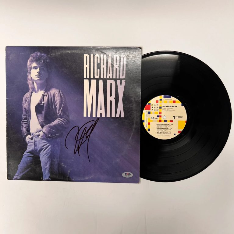 Richard Marx Signed Richard Marx (Self-Titled) Vinyl Album PSA Autographed