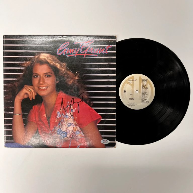 Amy Grant Signed Vinyl Album PSA Autographed