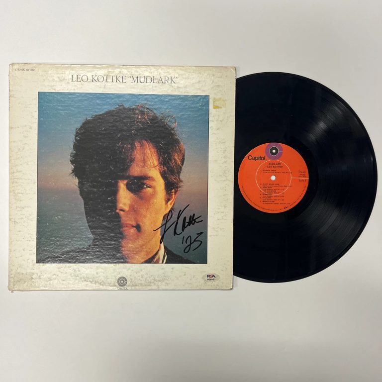 Leo Kottke Signed Mudlark Vinyl Album PSA Autographed