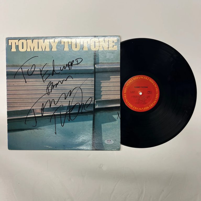Tommy Tutone Signed Tommy Tutone Vinyl Album PSA Autographed