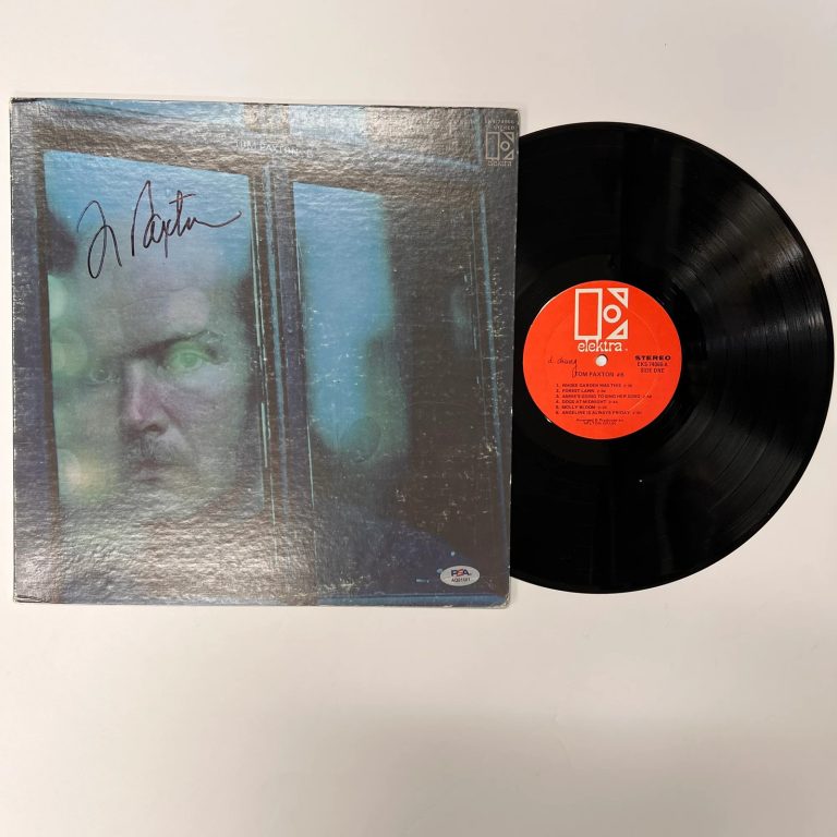 Tom Paxton Signed Tom Paxton #6 Vinyl Album PSA Autographed
