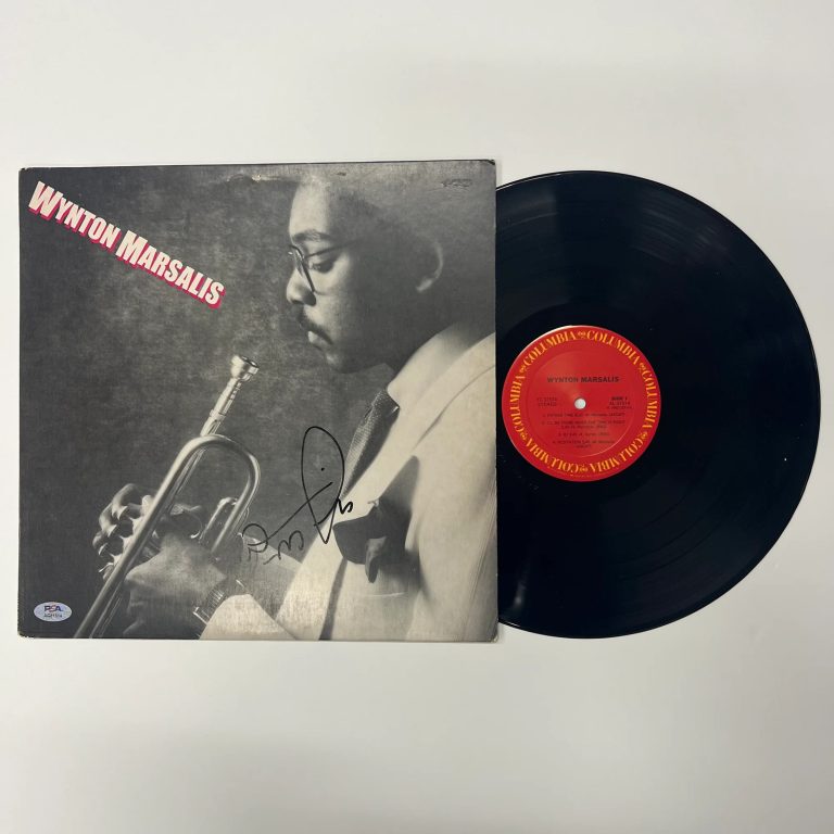 Wynton Marsalis Signed Wynton Marsalis Vinyl Album PSA Autographed