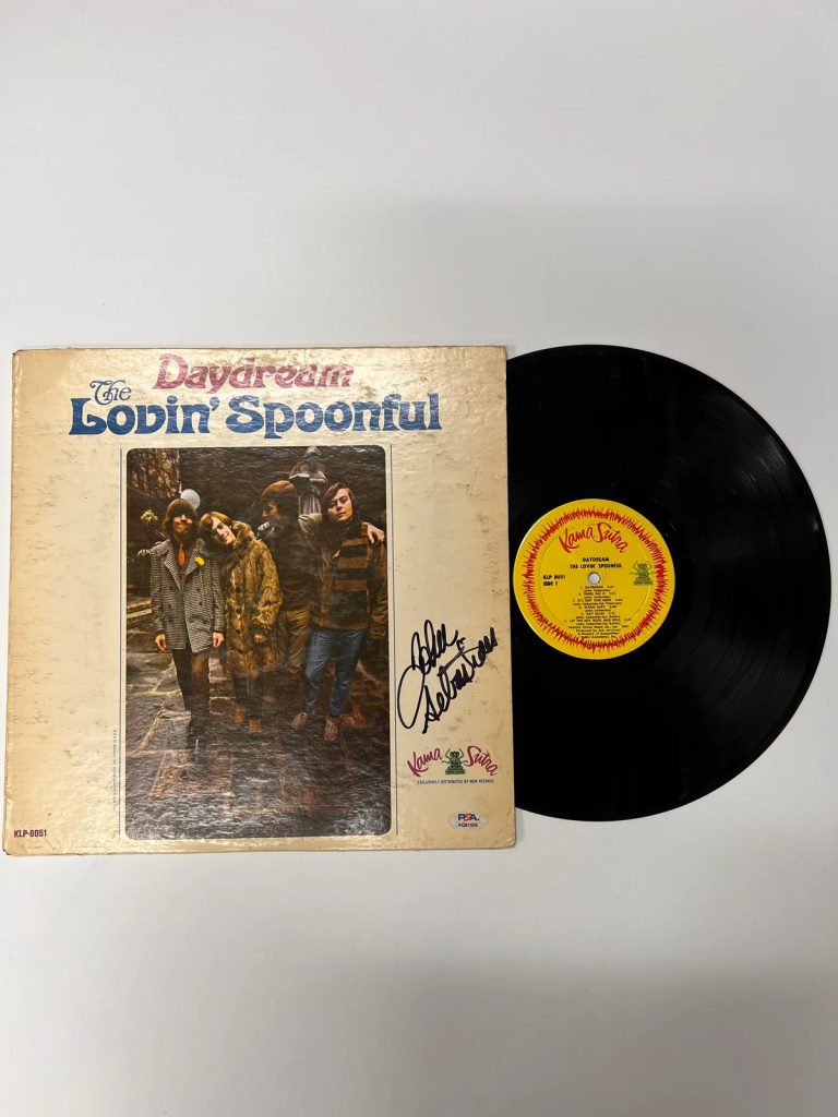 John Sebastian Signed Daydream by The Lovin' Spoonful Vinyl Album PSA