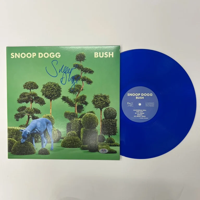 Snoop Dogg Signed Bush Vinyl Album PSA Autographed