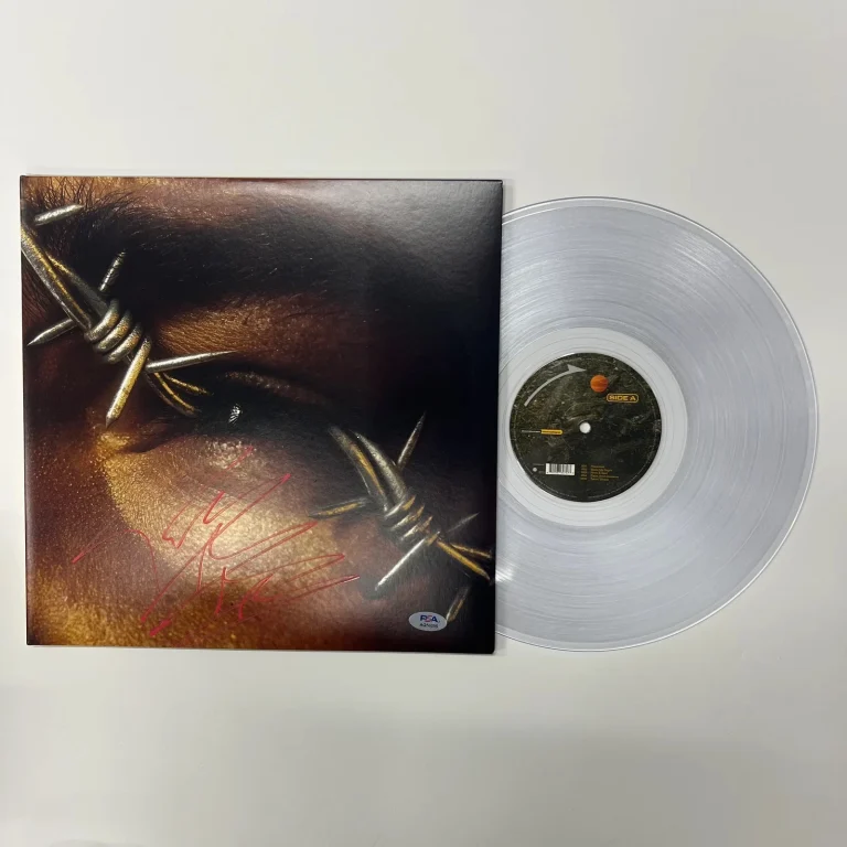 Post Malone Signed Beerbongs & Bentleys Vinyl Album PSA Autographed