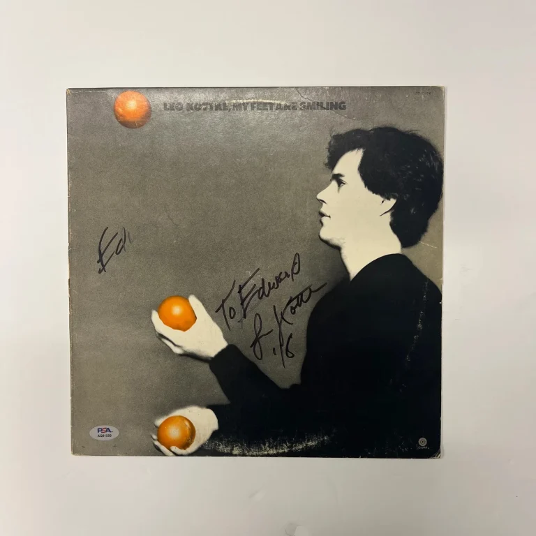 Leo Kottke Signed My Feet Are Smiling Vinyl Album PSA Autographed