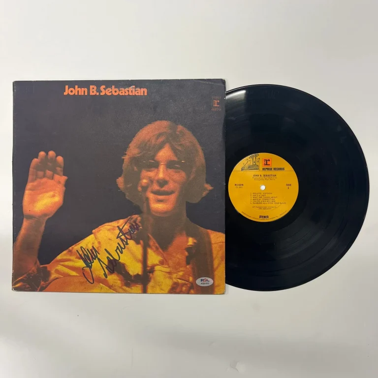John Sebastian Signed John B. Sebastian Vinyl Album PSA Autographed
