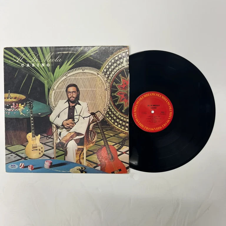 Al Di Meola Signed Casino Vinyl Album PSA Autographed