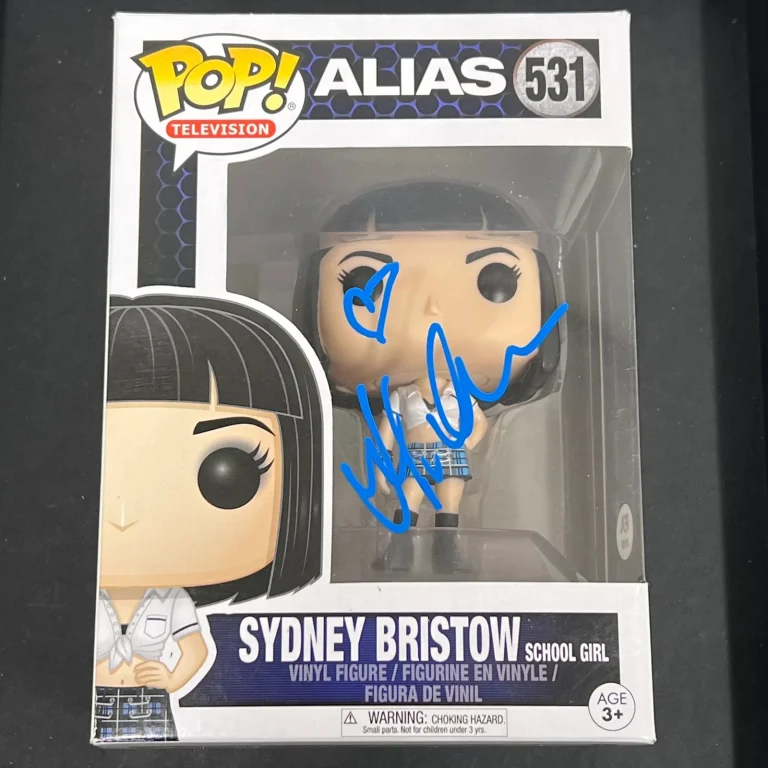 Jennifer Garner Signed Funko Pop #531 PSA Autographed Sydney Bristow Alias